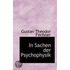 In Sachen Der Psychophysik