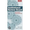 Institutional Review Board door M.D. Amdur Robert