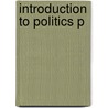Introduction To Politics P door Robert Garner
