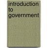 Introduction to Government door Onbekend