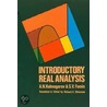 Introductory Real Analysis by S.V. Fomin