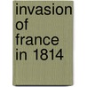 Invasion of France in 1814 door Erckmann Chatrian