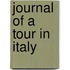 Journal of a Tour in Italy