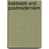 Kabbalah and Postmodernism