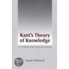 Kant's Theory Of Knowledge by Justus Hartnack