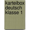 Karteibox Deutsch Klasse 1 door Onbekend