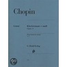 Klaviersonate c-moll op. 4 door Frederic Chopin