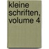 Kleine Schriften, Volume 4