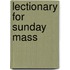 Lectionary For Sunday Mass
