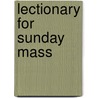 Lectionary For Sunday Mass door Onbekend