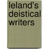 Leland's Deistical Writers