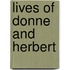Lives Of Donne And Herbert