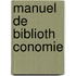 Manuel De Biblioth Conomie