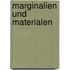 Marginalien Und Materialen