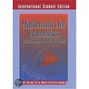 Mathematics For Economists by Lawrence E. Blume