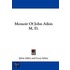 Memoir of John Aikin M. D.