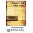 Memories, And Other Verses