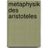 Metaphysik Des Aristoteles