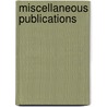 Miscellaneous Publications by Futral Elizabeth