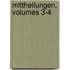 Mittheilungen, Volumes 3-4
