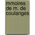Mmoires de M. de Coulanges