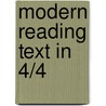 Modern Reading Text in 4/4 door Louis Bellson