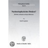 Nachmetaphysisches Denken? door Rudolf Langthaler