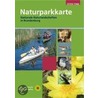 Naturparkkarte Brandenburg door Onbekend