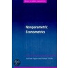 Nonparametric Econometrics by Aman Ullah