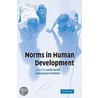 Norms In Human Development door Leslie Smith