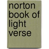 Norton Book of Light Verse by Russell Baker