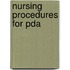 Nursing Procedures For Pda
