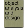 Object Analysis and Design door Hutt