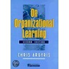 On Organizational Learning door Chris Argyris