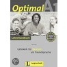 Optimal A1. Lehrerhandbuch by Unknown