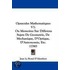 Opuscules Mathematiques V7