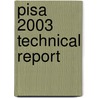 Pisa 2003 Technical Report door Onbekend