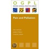 Pain & Palliation Ogpl:p P door Max Watson