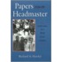 Papers From The Headmaster