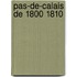 Pas-de-Calais de 1800 1810