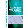 Passing Your Weak Subjects door Richard Palmer