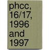 Phcc, 16/17, 1996 and 1997 by Patricia Malone