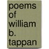 Poems of William B. Tappan
