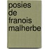 Posies de Franois Malherbe