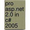 Pro Asp.Net 2.0 In C# 2005 by James M. MacDonald