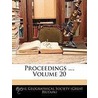 Proceedings ..., Volume 20 by Society Royal Geographi