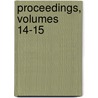 Proceedings, Volumes 14-15 door Washington Entomological S