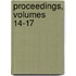 Proceedings, Volumes 14-17