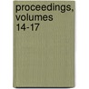Proceedings, Volumes 14-17 door Somersetshire A
