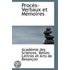 Proces-Verbaux Et Memoires
